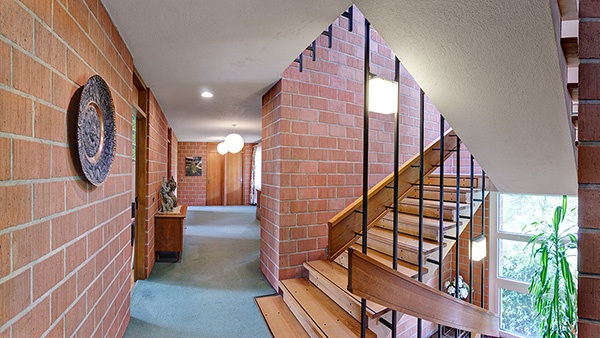 Hallway on the upper floor